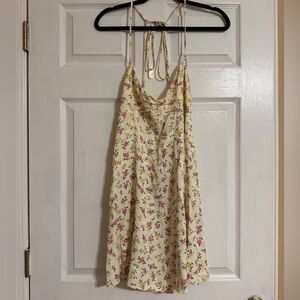 Floral Yellow Sundress